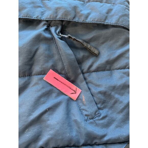 Reebox Vintage Cowboys Boys Kids M 10-12 Blue Nylon Coat - Picture 3 of 14